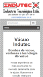 Mobile Screenshot of indutec.ind.br