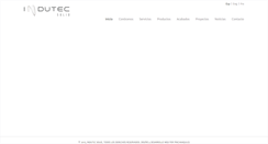 Desktop Screenshot of indutec.es